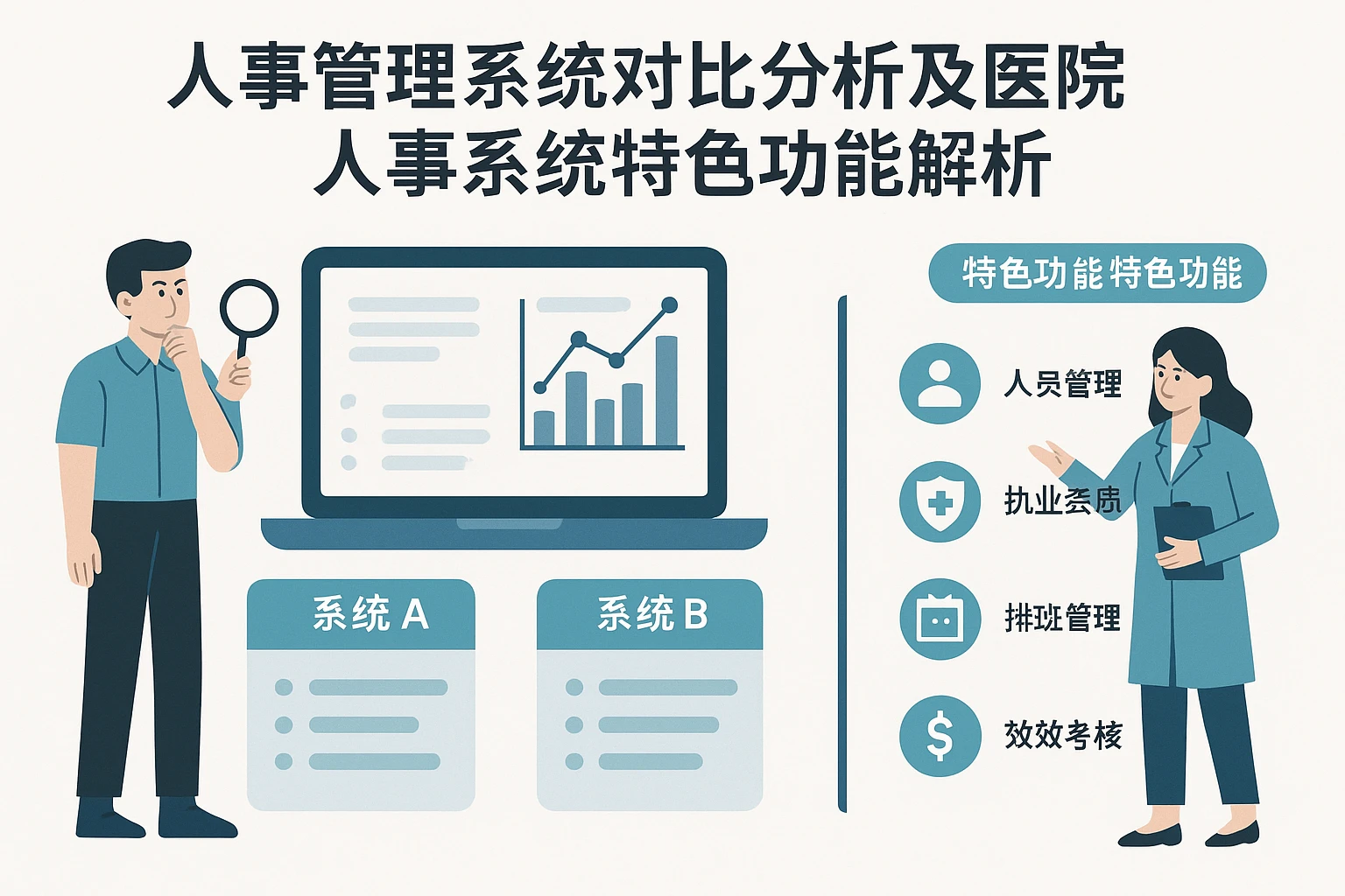 人事管理系统对比分析及医院人事系统特色功能解析