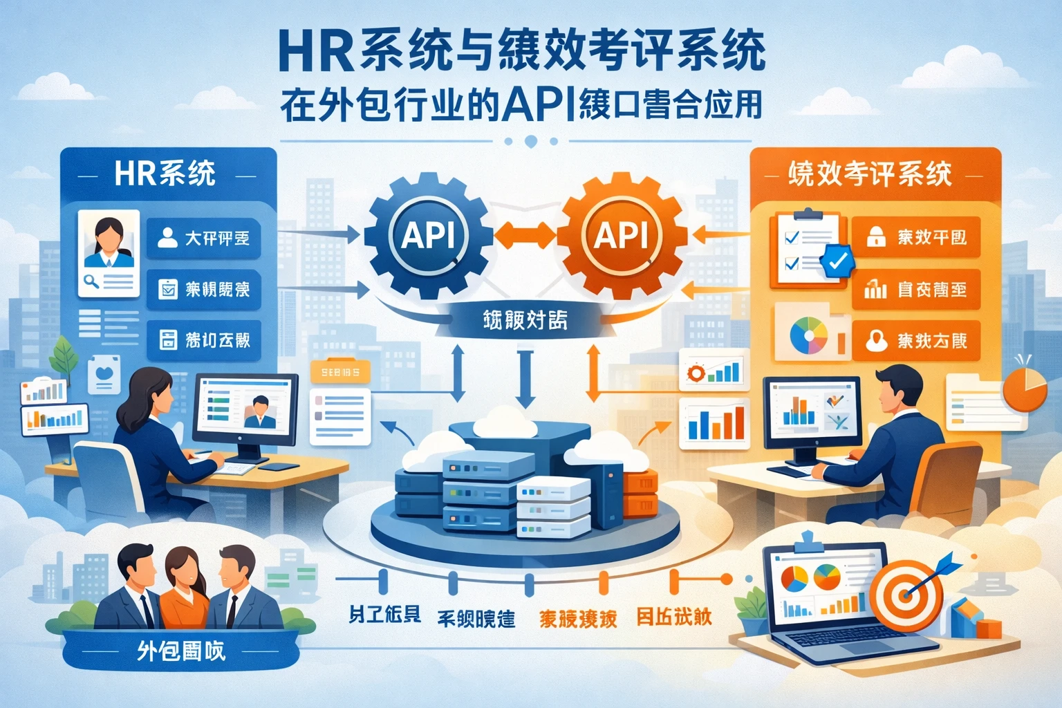 HR系统与绩效考评系统在外包行业的API接口整合应用