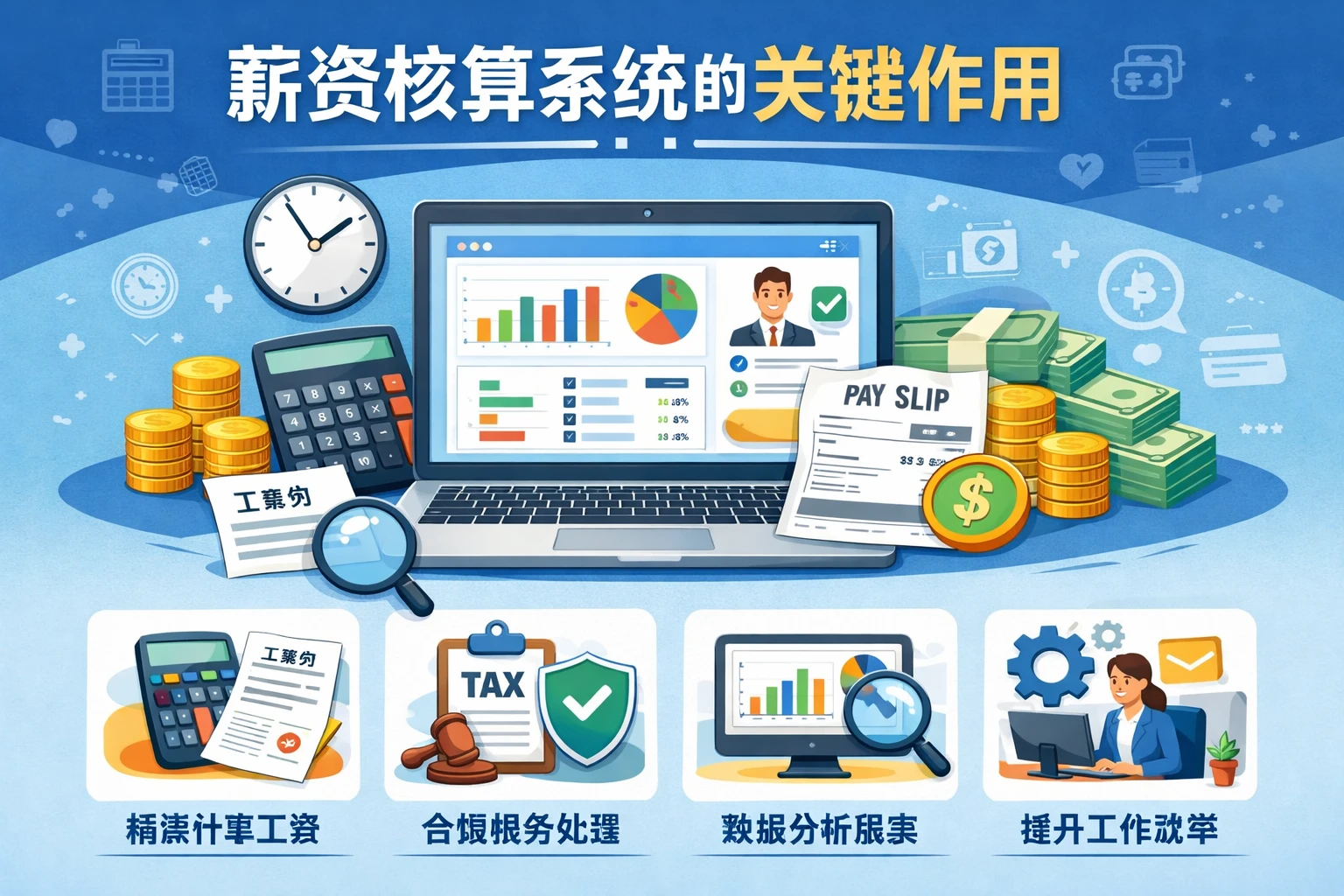 薪资核算系统的关键作用
