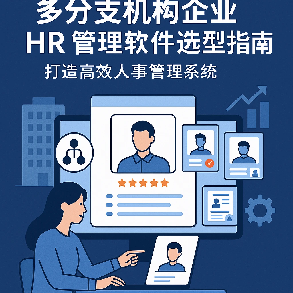 多分支机构企业HR管理软件选型指南：打造高效人事管理系统