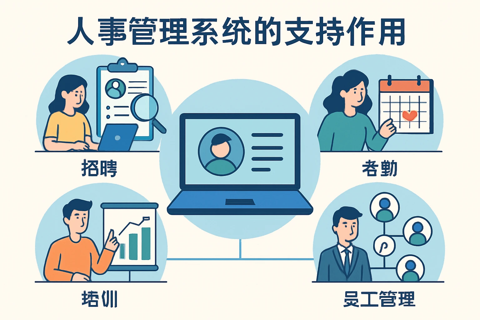 人事管理系统的支持作用