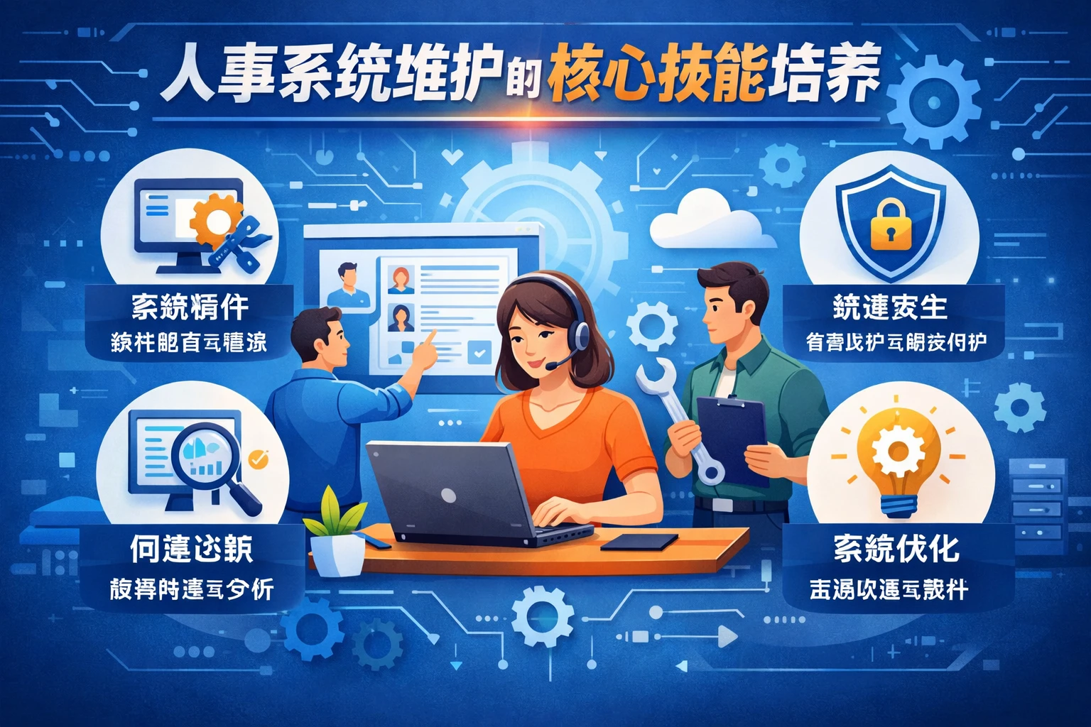 人事系统维护的核心技能培养