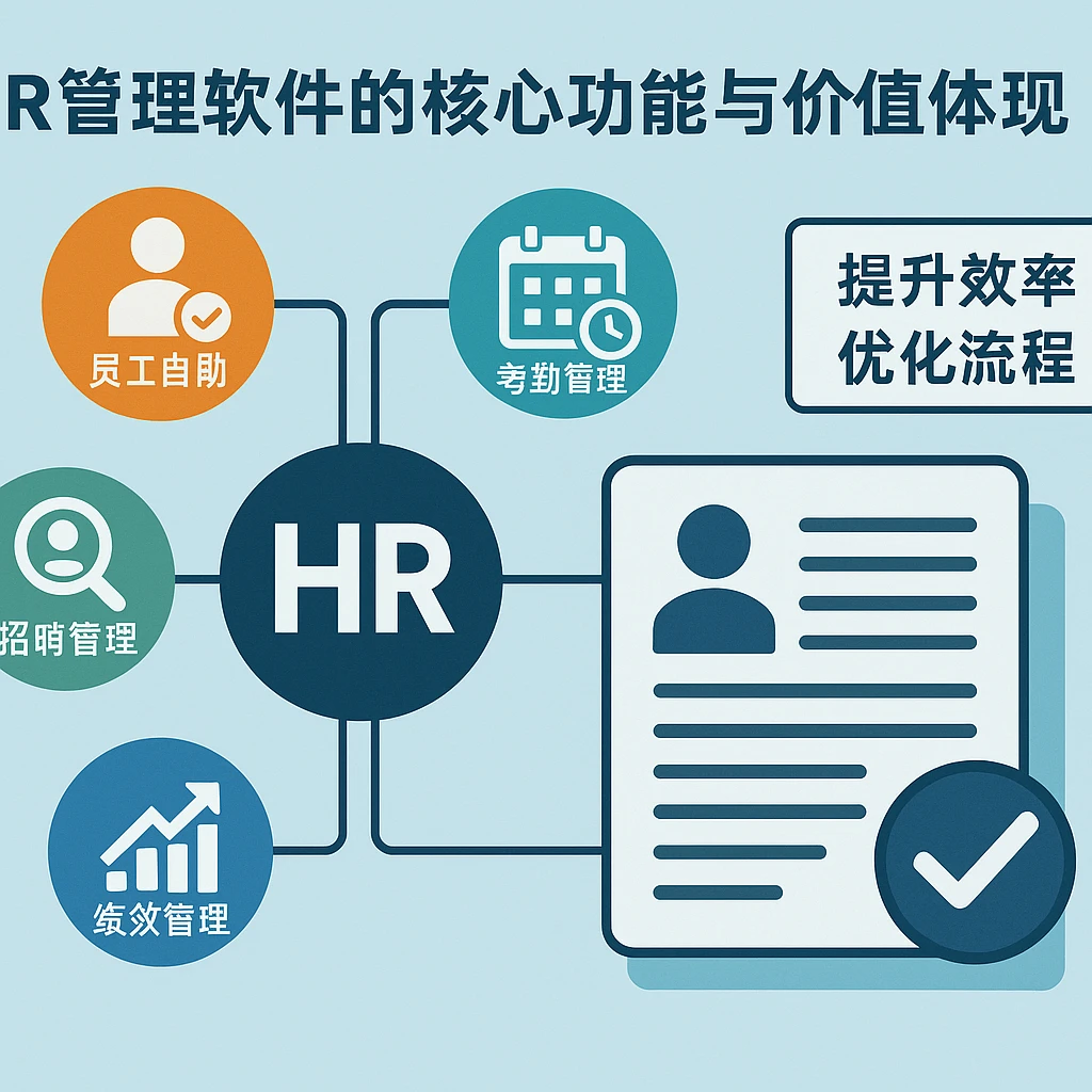 HR管理软件的核心功能与价值体现