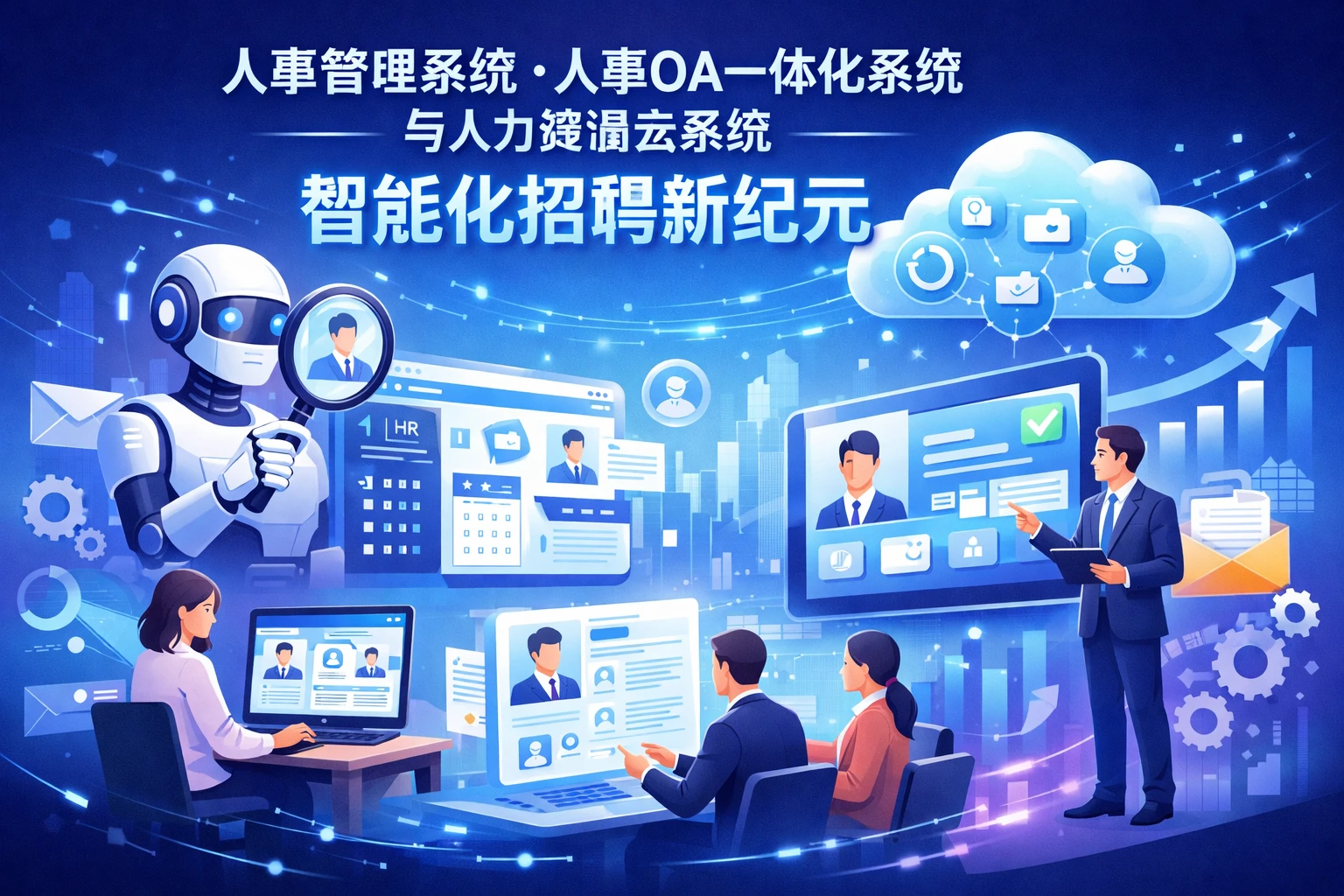 人事管理系统、人事OA一体化系统与人力资源云系统：智能化招聘新纪元