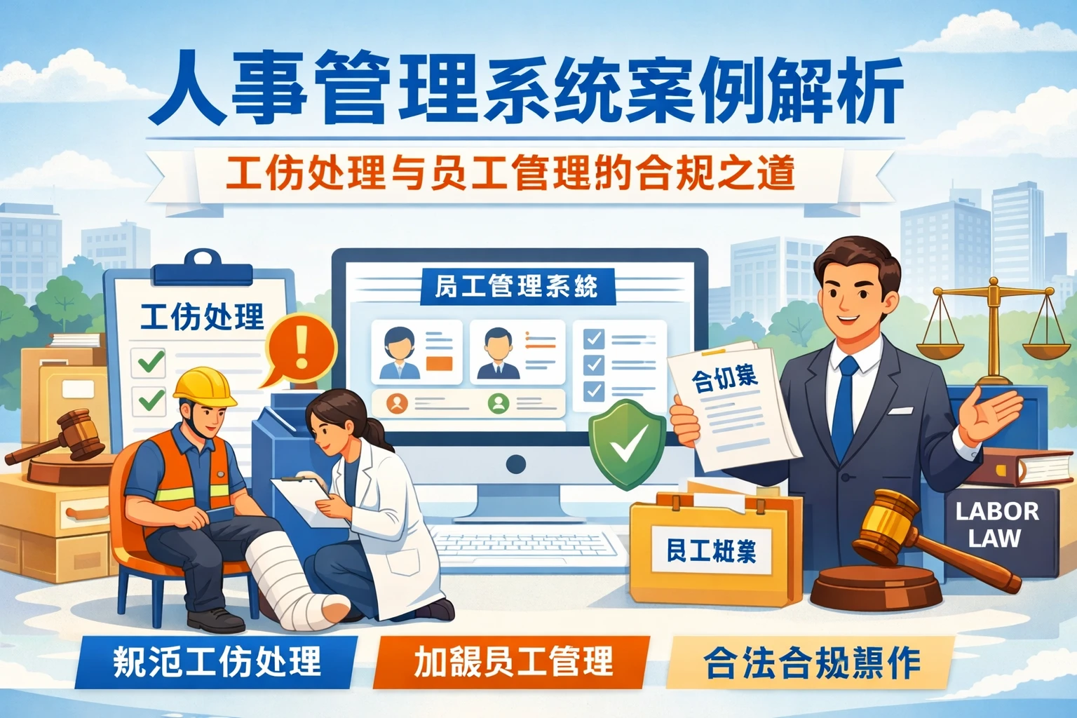 人事管理系统案例解析：工伤处理与员工管理的合规之道