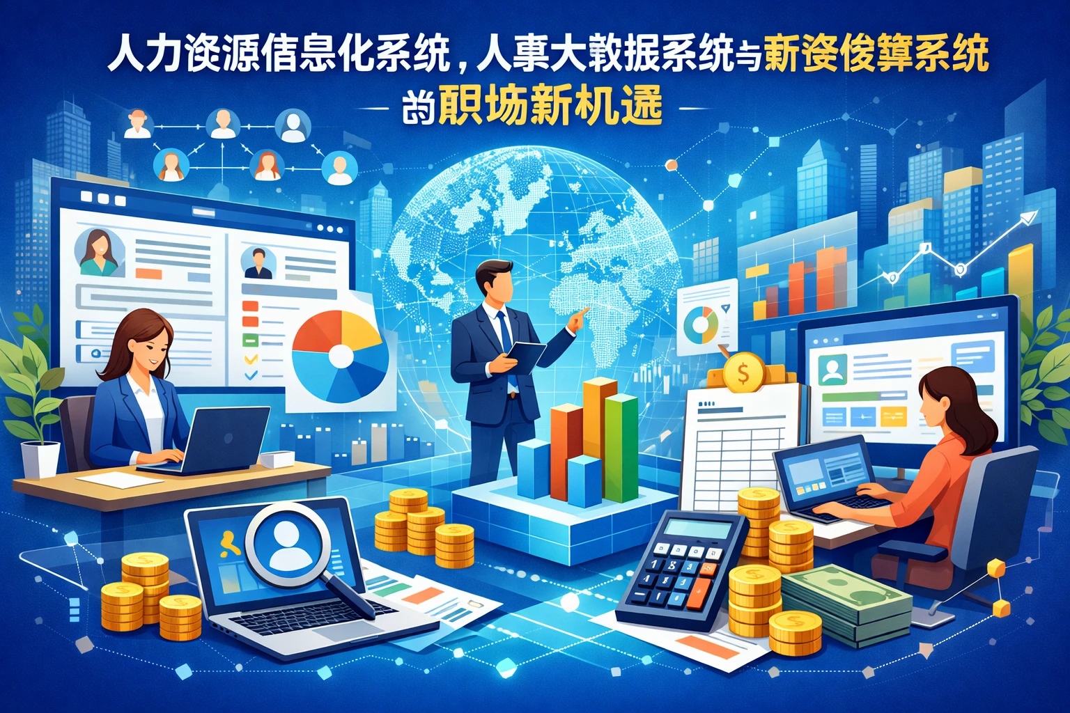 人力资源信息化系统、人事大数据系统与薪资核算系统的职场新机遇