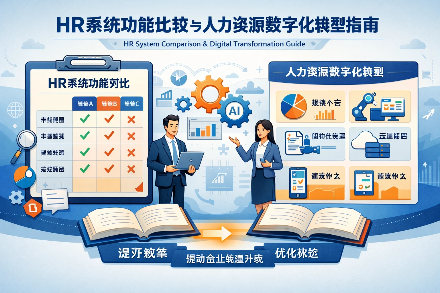 HR系统功能比较与人力资源数字化转型指南