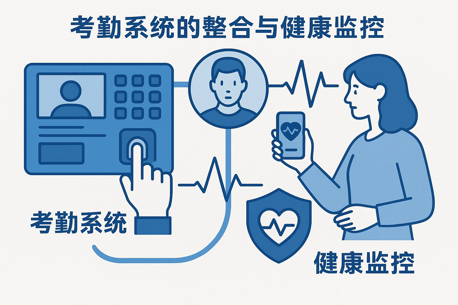 考勤系统的整合与健康监控