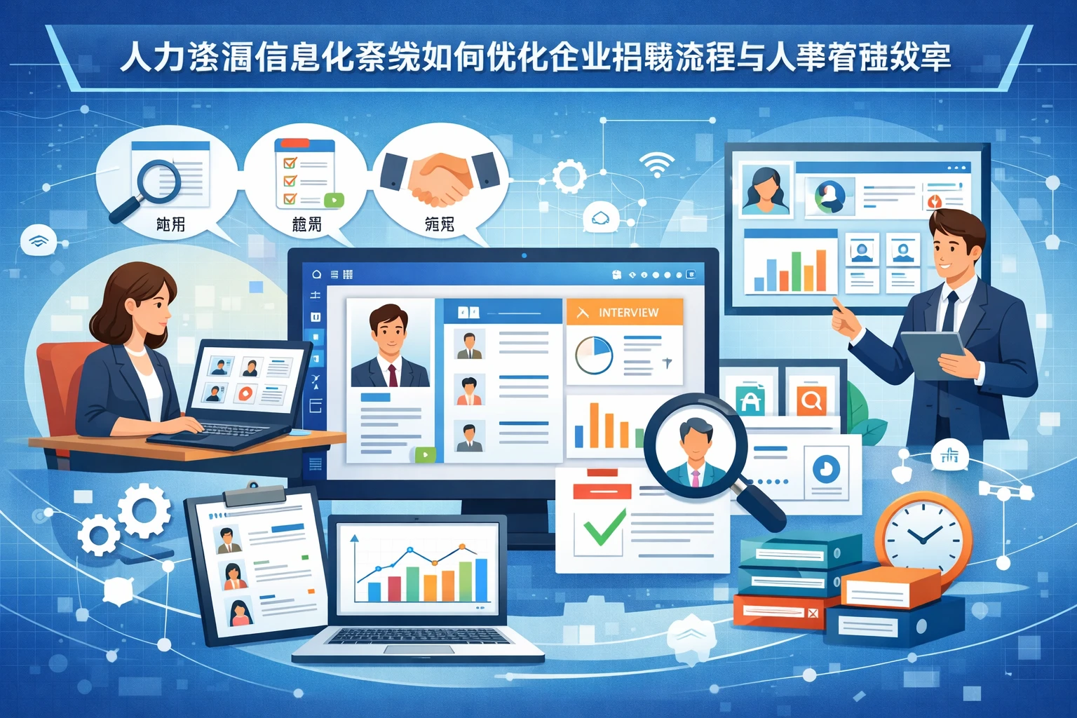 人力资源信息化系统如何优化企业招聘流程与人事管理效率
