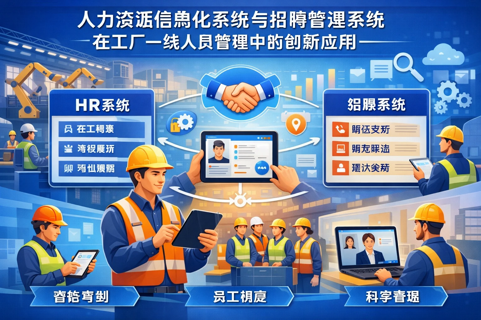 人力资源信息化系统与招聘管理系统在工厂一线人员管理中的创新应用