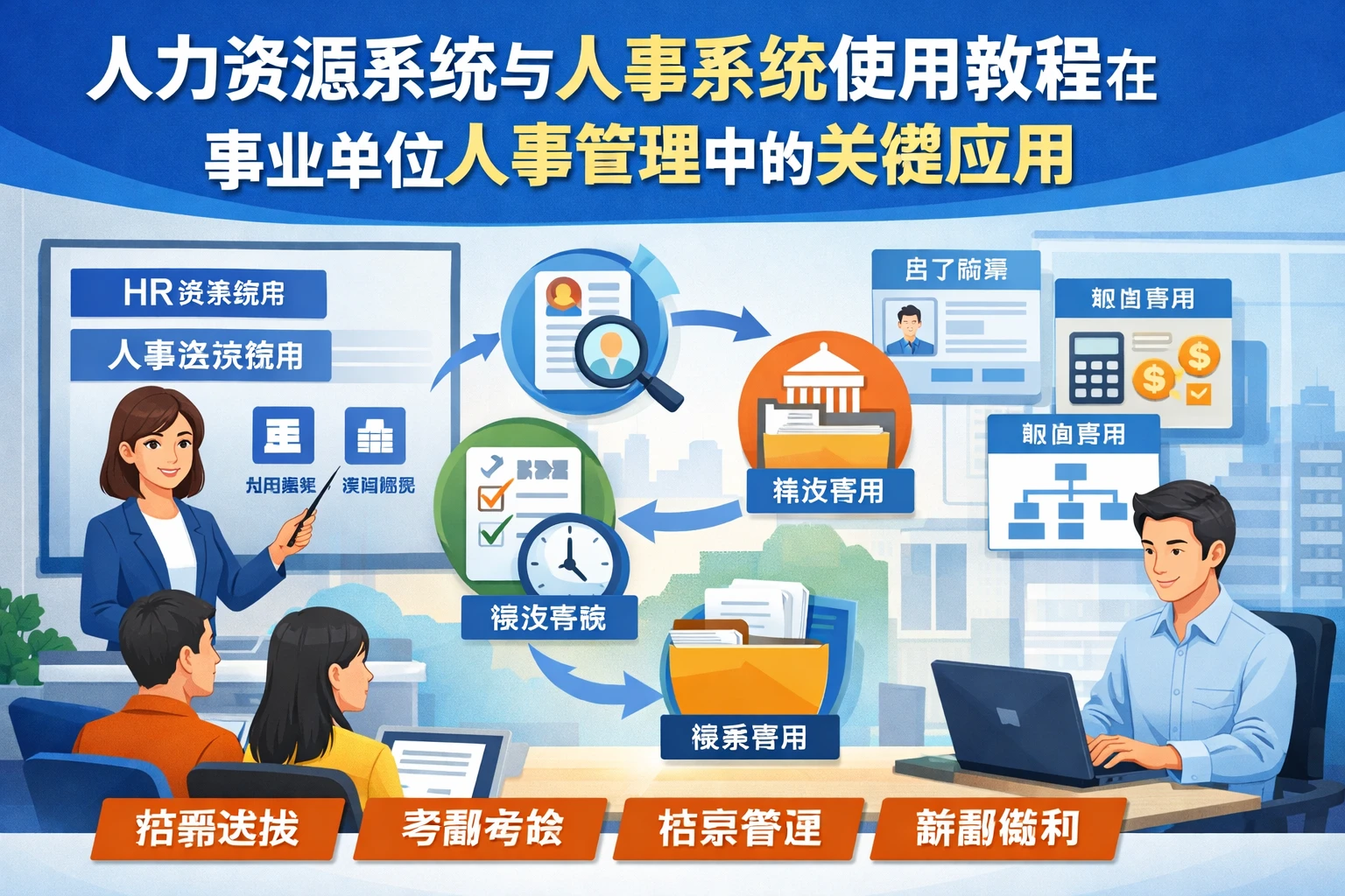 人力资源系统与人事系统使用教程在事业单位人事管理中的关键应用