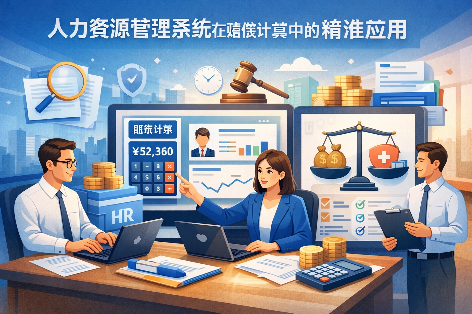 人力资源管理系统在赔偿计算中的精准应用