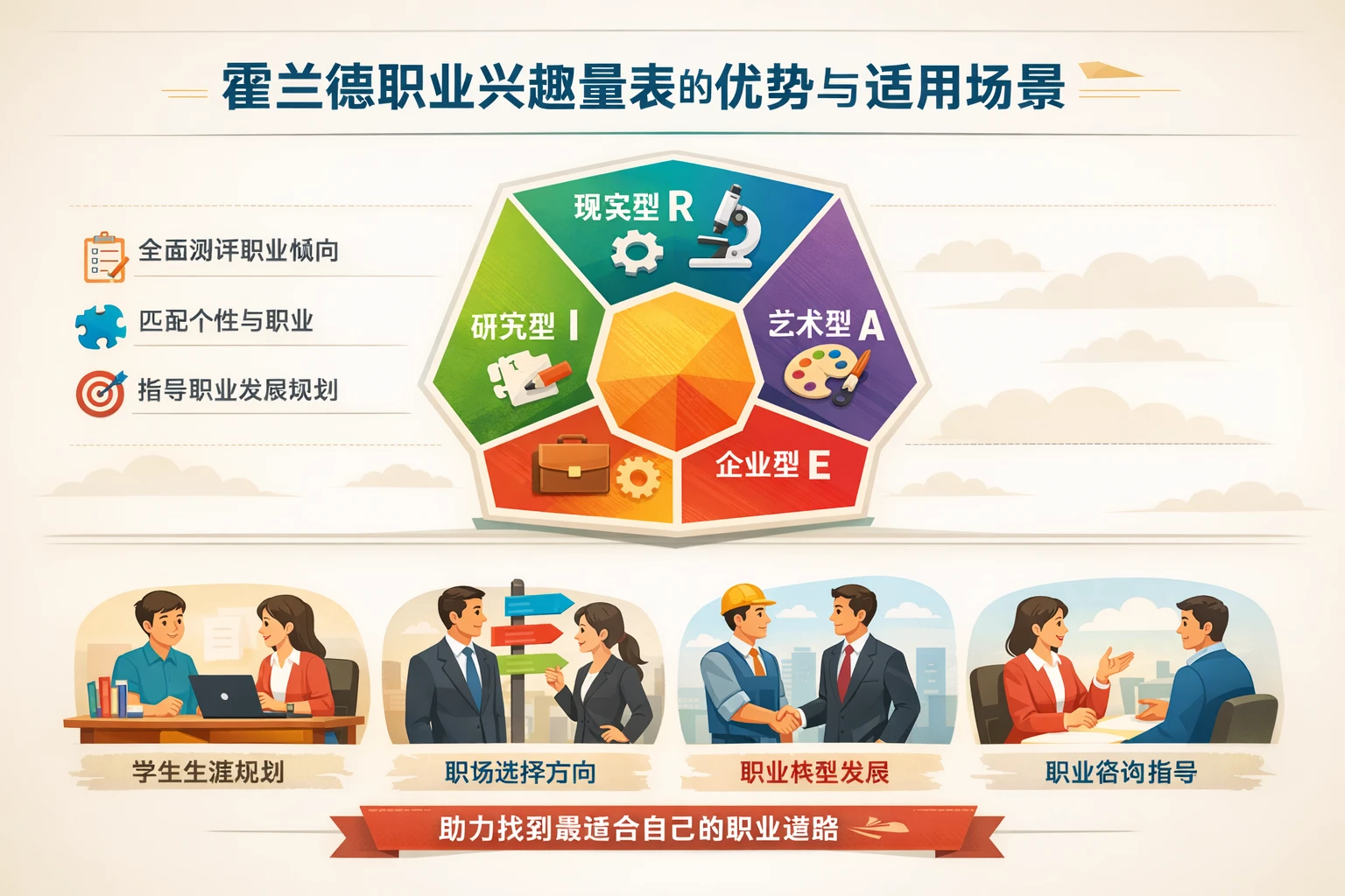 霍兰德职业兴趣量表的优势与适用场景