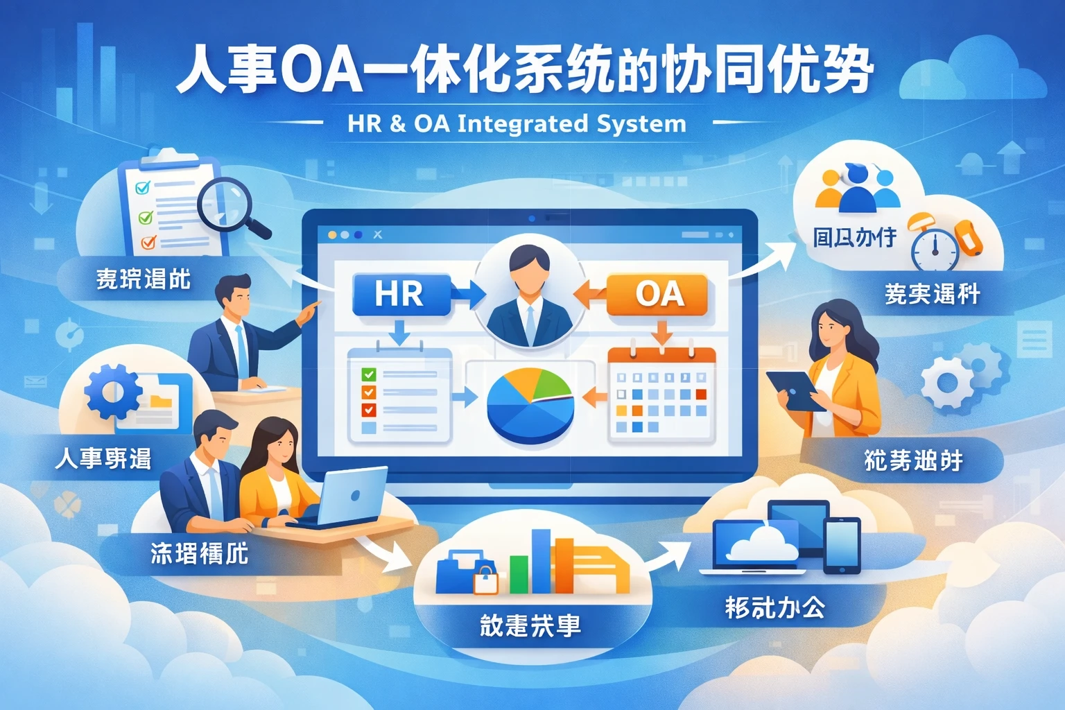 人事OA一体化系统的协同优势