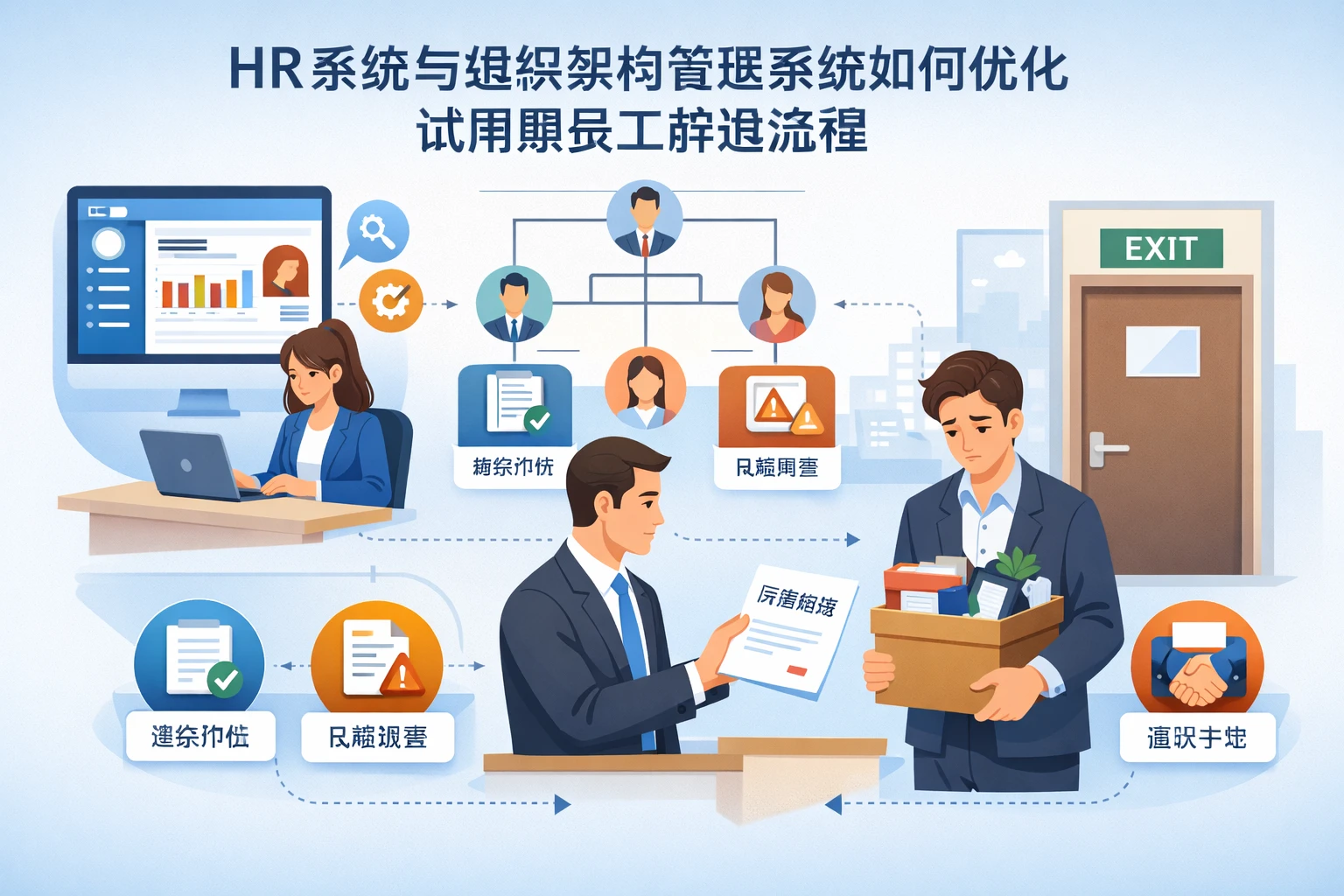 HR系统与组织架构管理系统如何优化试用期员工辞退流程