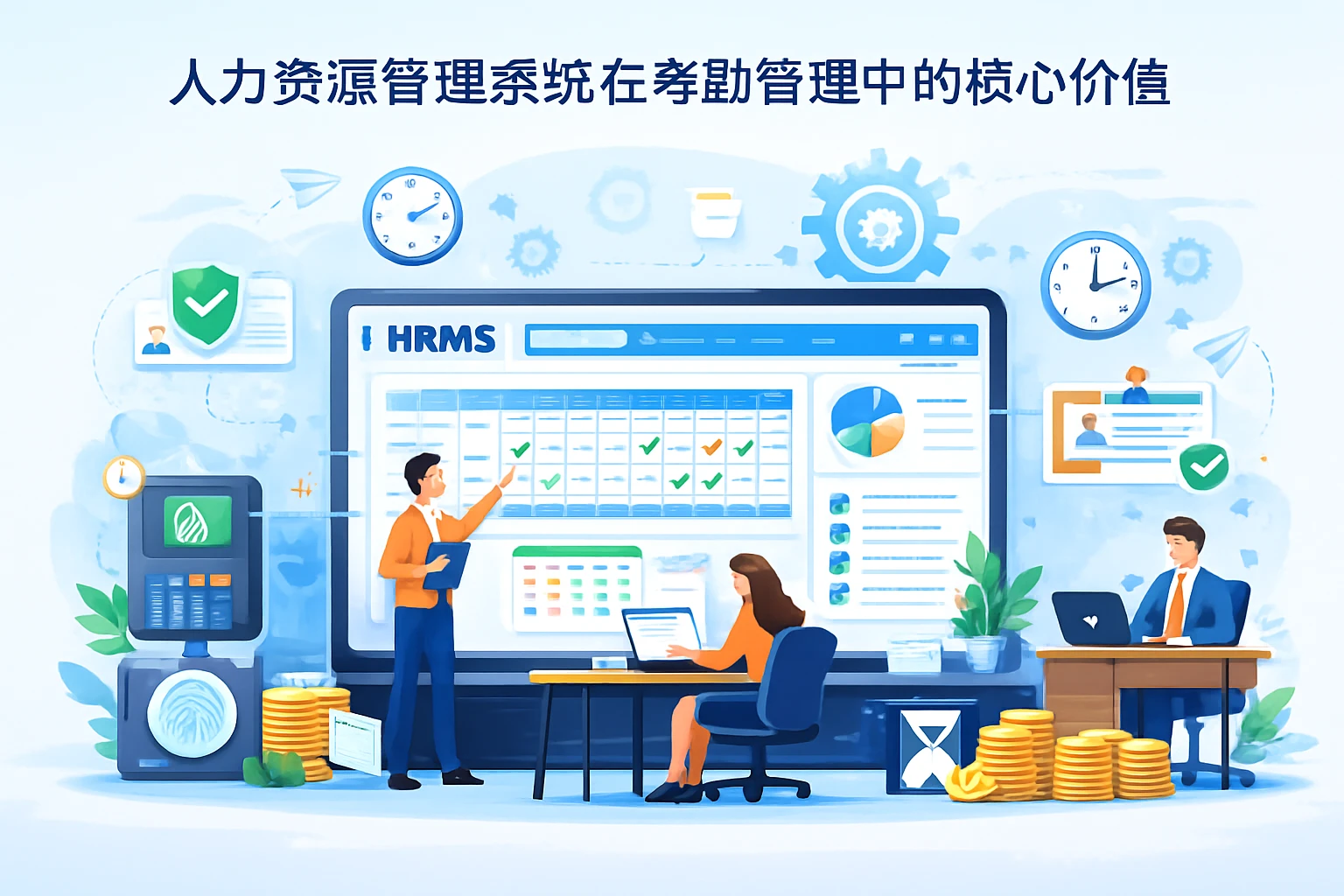 人力资源管理系统在考勤管理中的核心价值