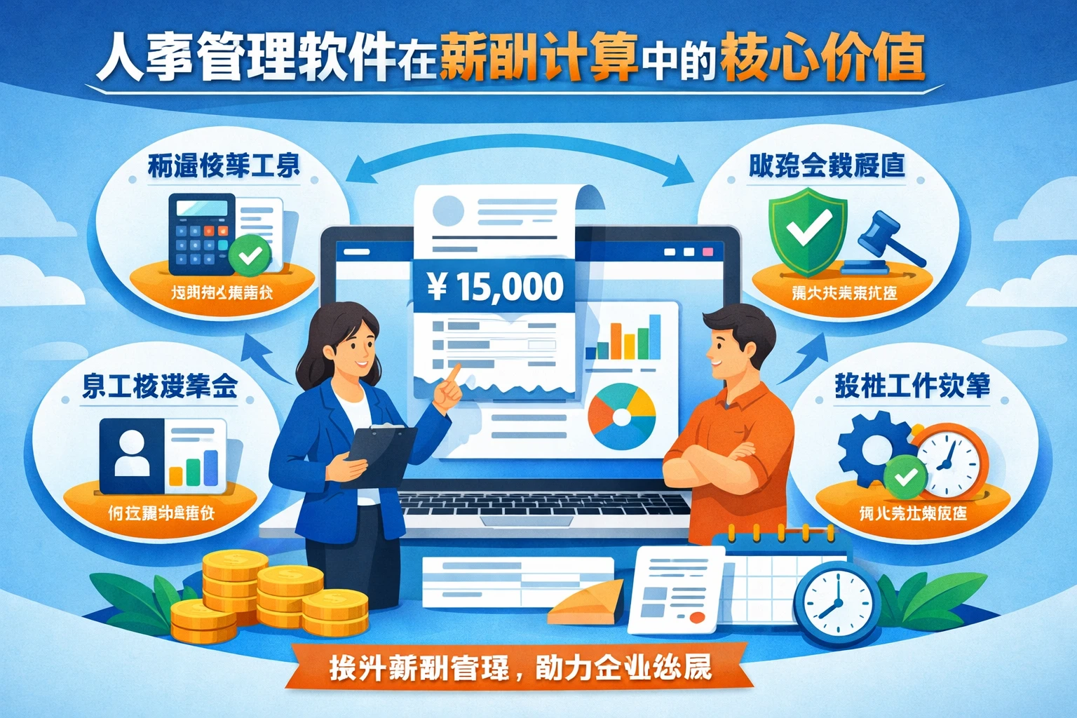 人事管理软件在薪酬计算中的核心价值