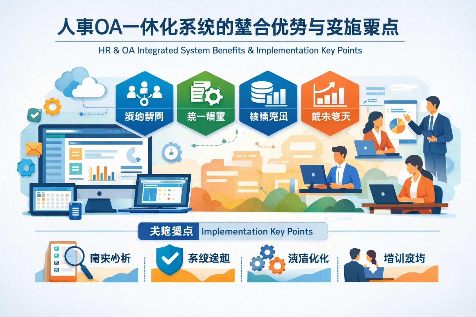 人事OA一体化系统的整合优势与实施要点