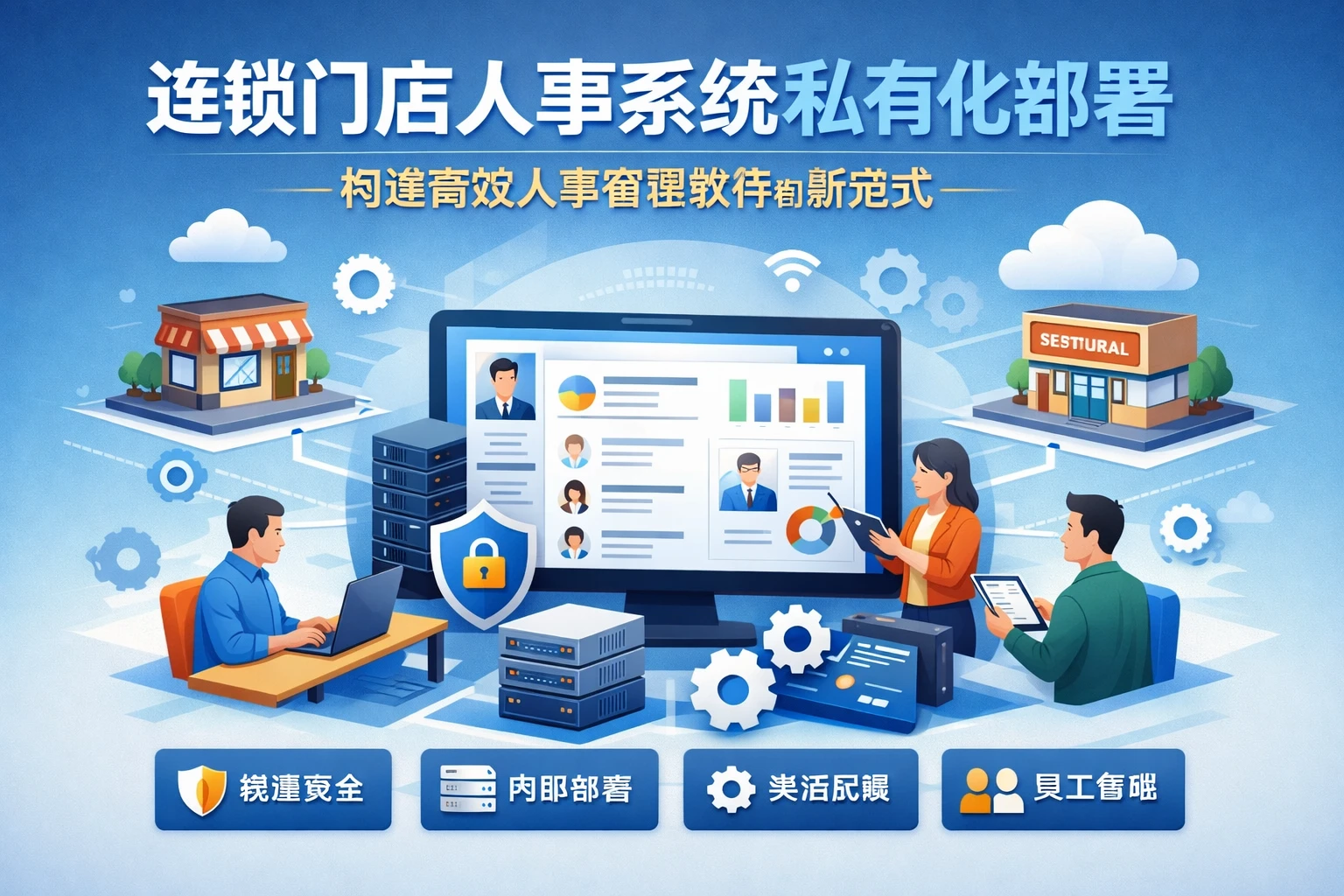 连锁门店人事系统私有化部署:构建高效人事管理软件的新范式