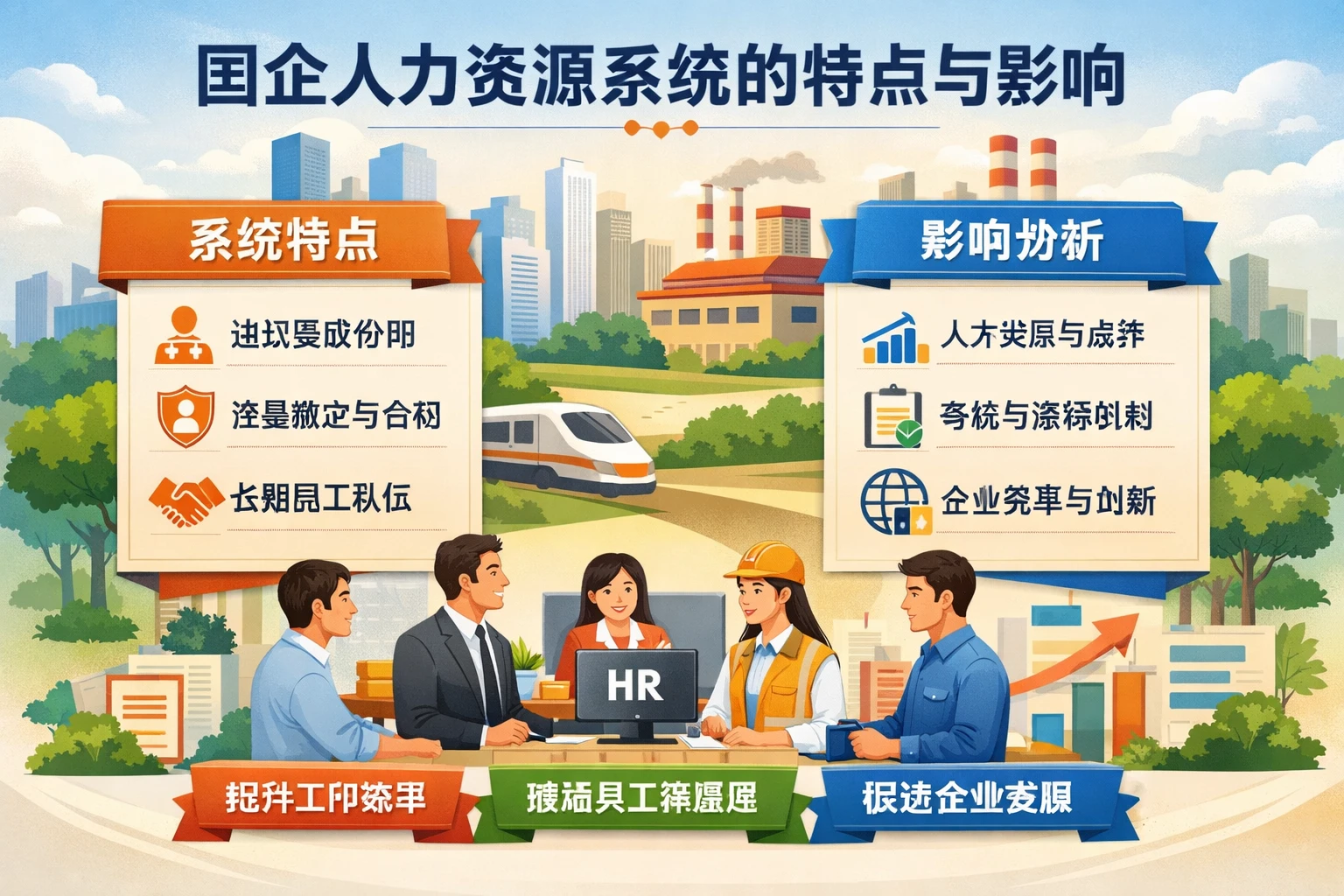 国企人力资源系统的特点与影响