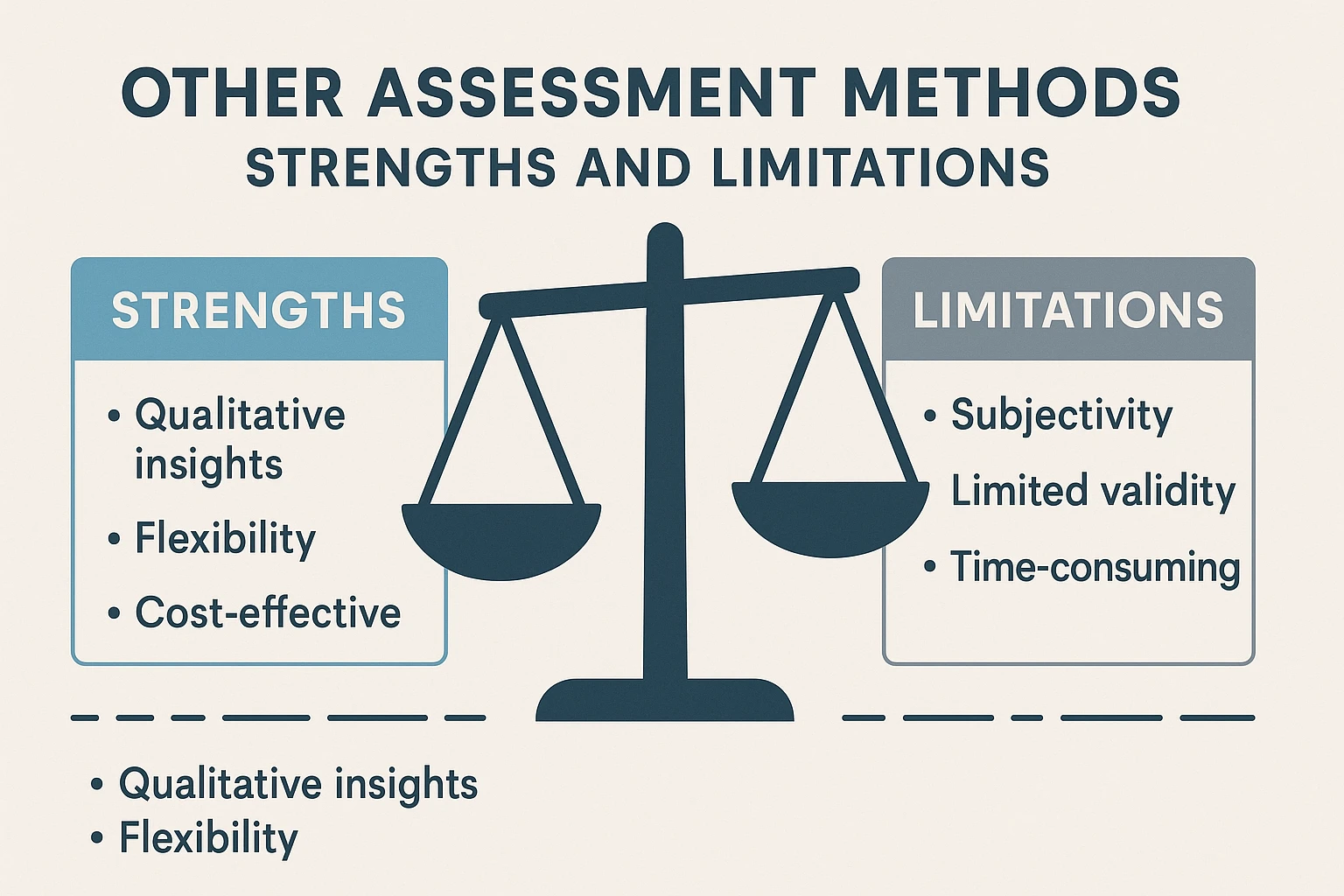 其他评估方法的优势与局限