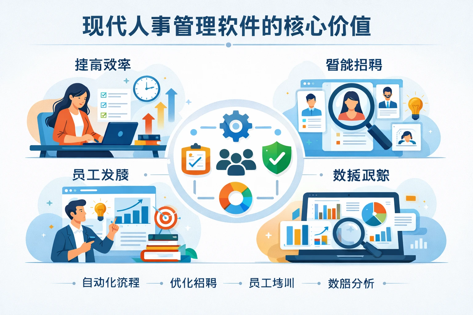 现代人事管理软件的核心价值
