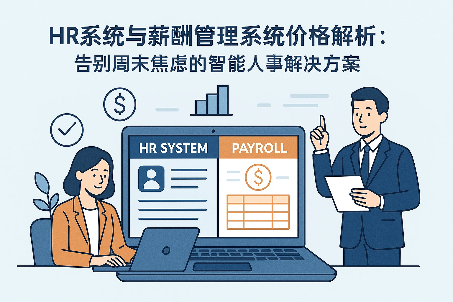 HR系统与薪酬管理系统价格解析：告别周末焦虑的智能人事解决方案