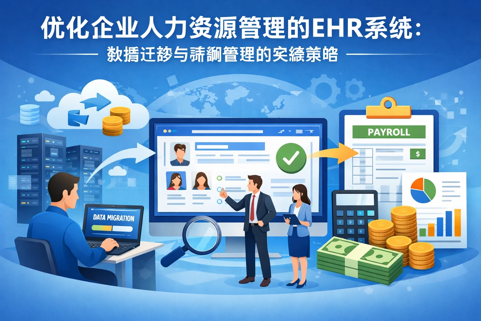 优化企业人力资源管理的EHR系统：数据迁移与薪酬管理的关键策略