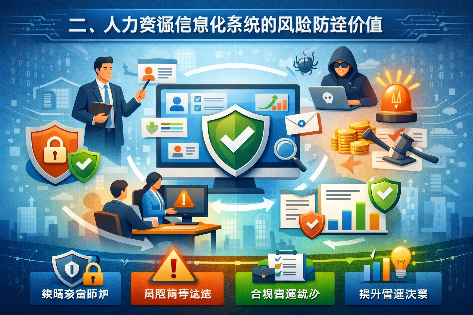 二、人力资源信息化系统的风险防控价值