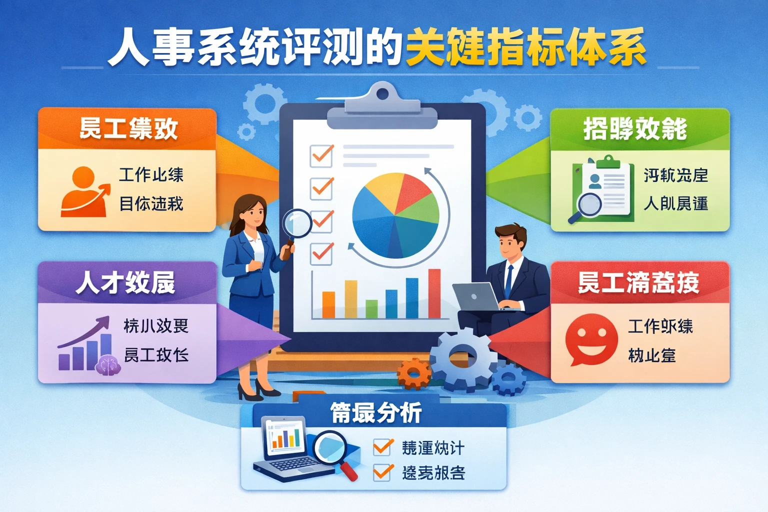 人事系统评测的关键指标体系