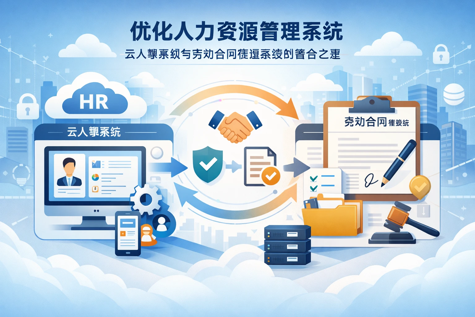 优化人力资源管理系统:云人事系统与劳动合同管理系统的整合之道