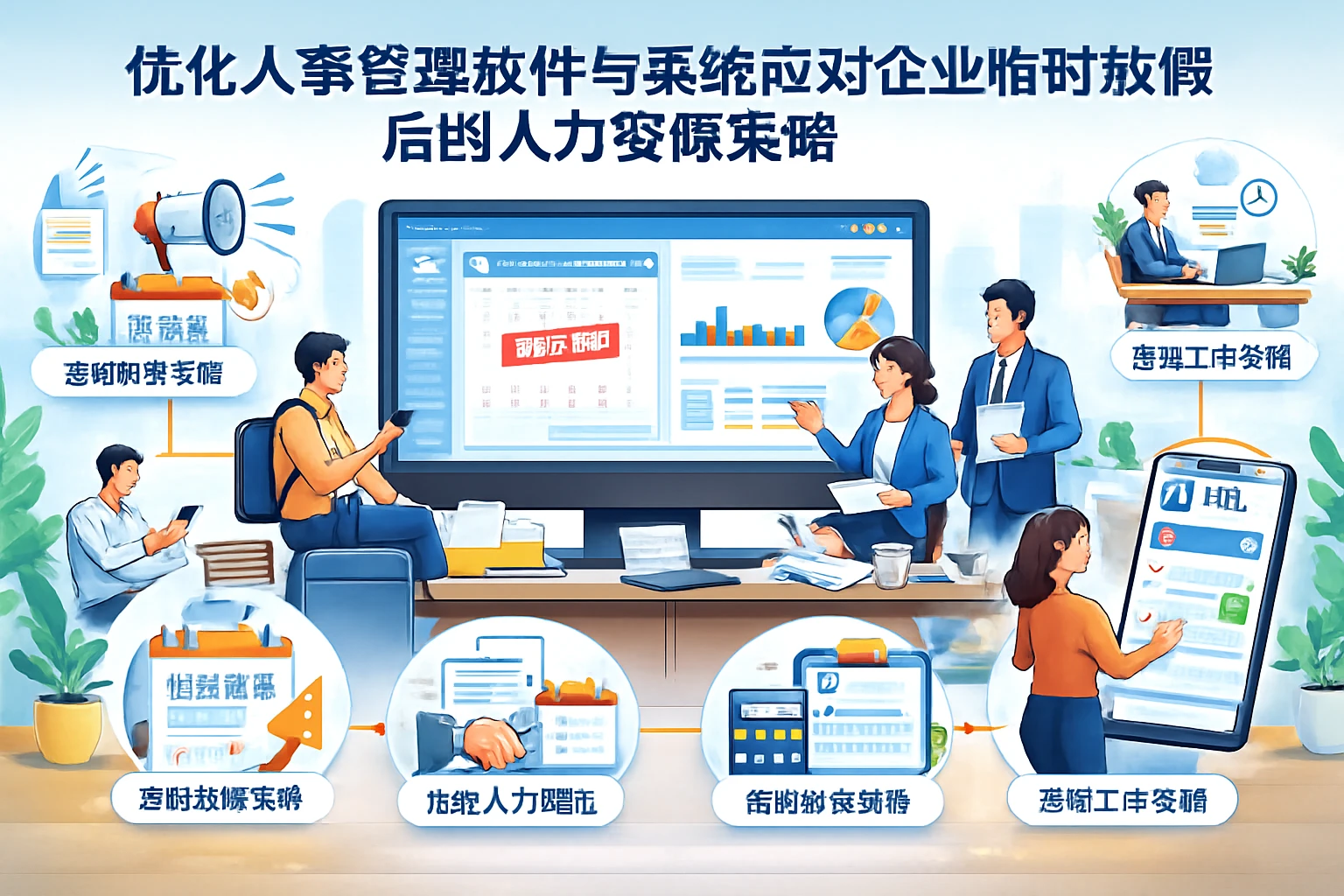 优化人事管理软件与系统应对企业临时放假的人力资源策略