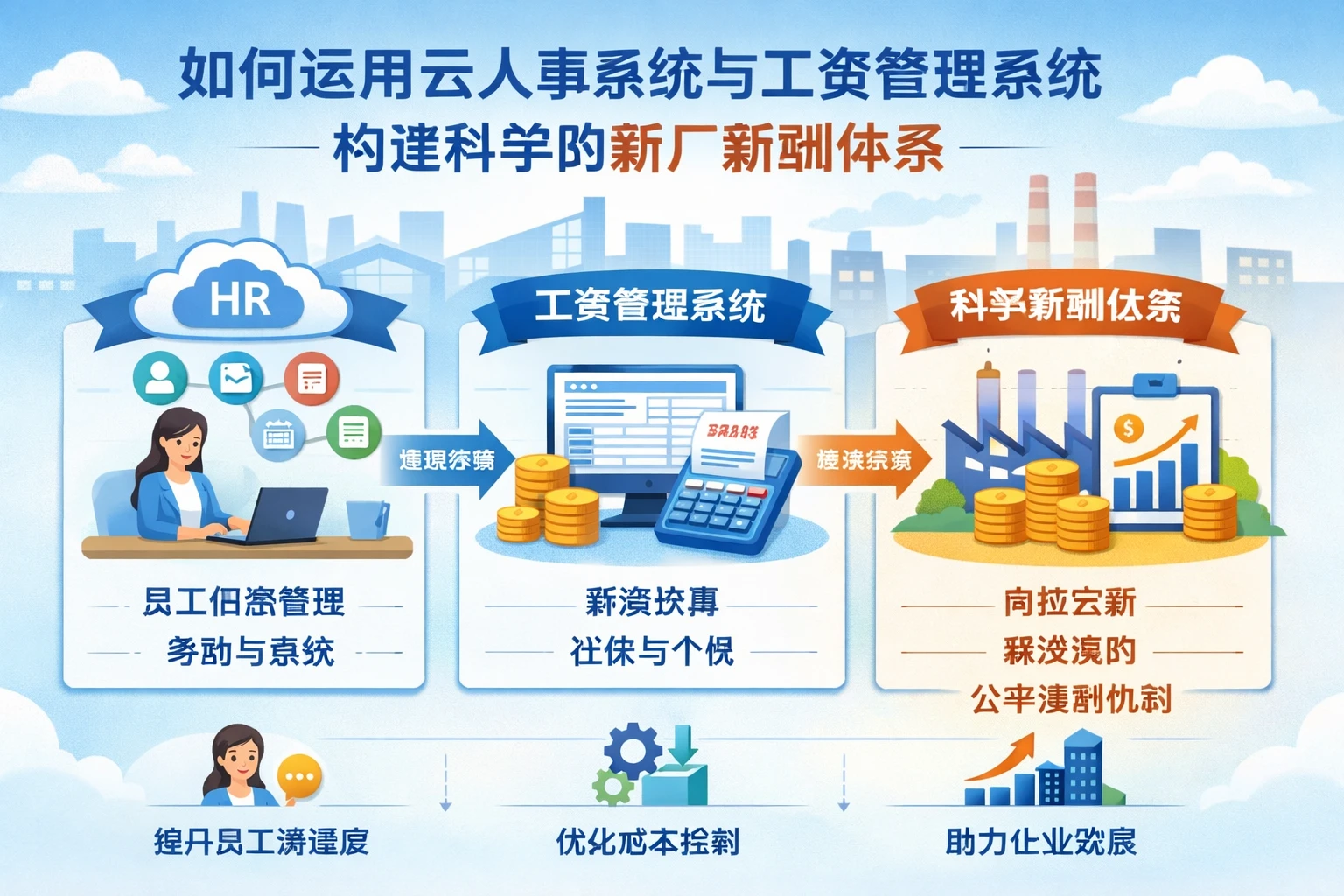 如何运用云人事系统与工资管理系统构建科学的新厂薪酬体系