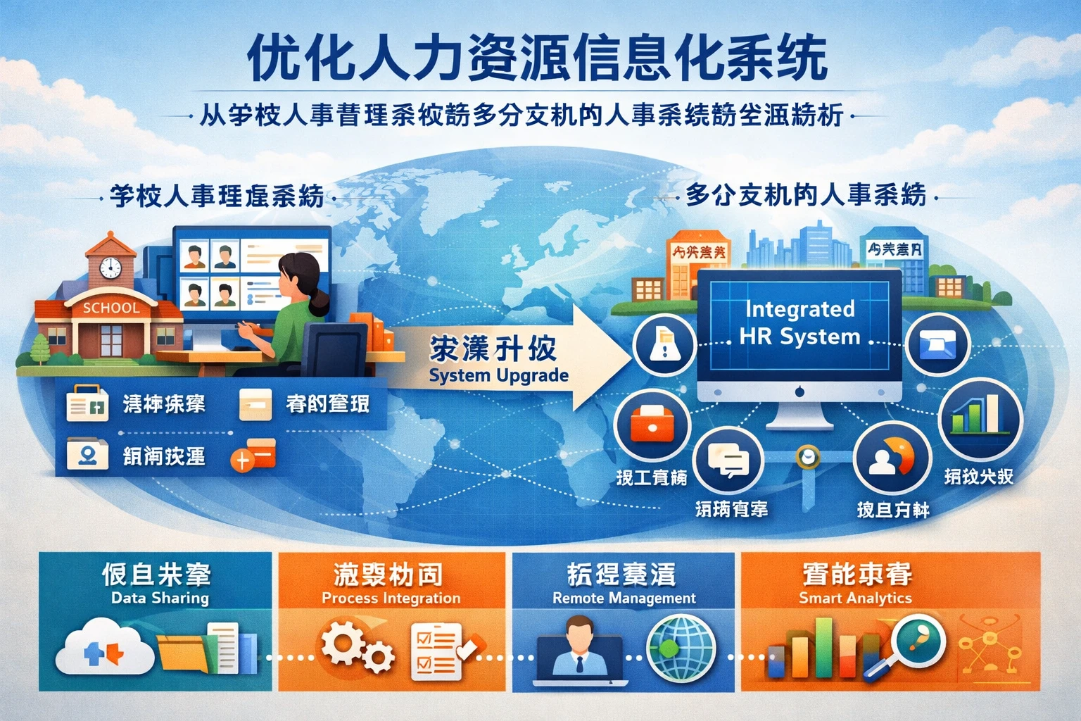 优化人力资源信息化系统：从学校人事管理系统到多分支机构人事系统的全面解析