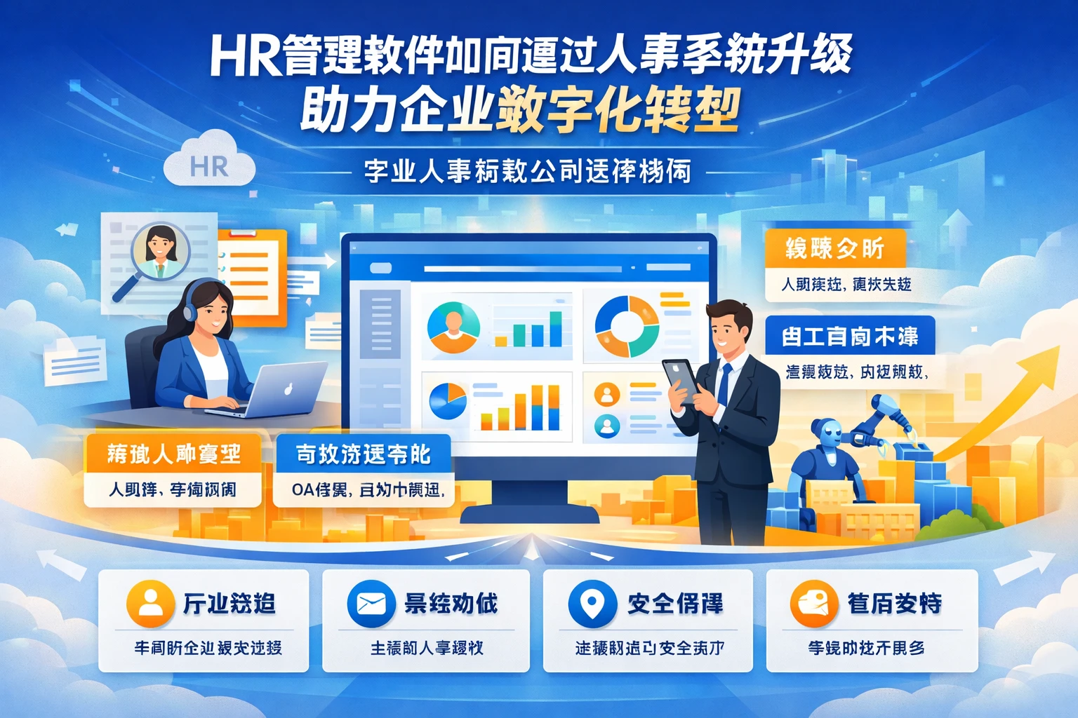 HR管理软件如何通过人事系统升级助力企业数字化转型:专业人事系统公司选择指南