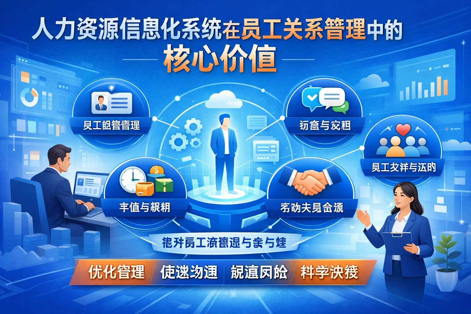 人力资源信息化系统在员工关系管理中的核心价值