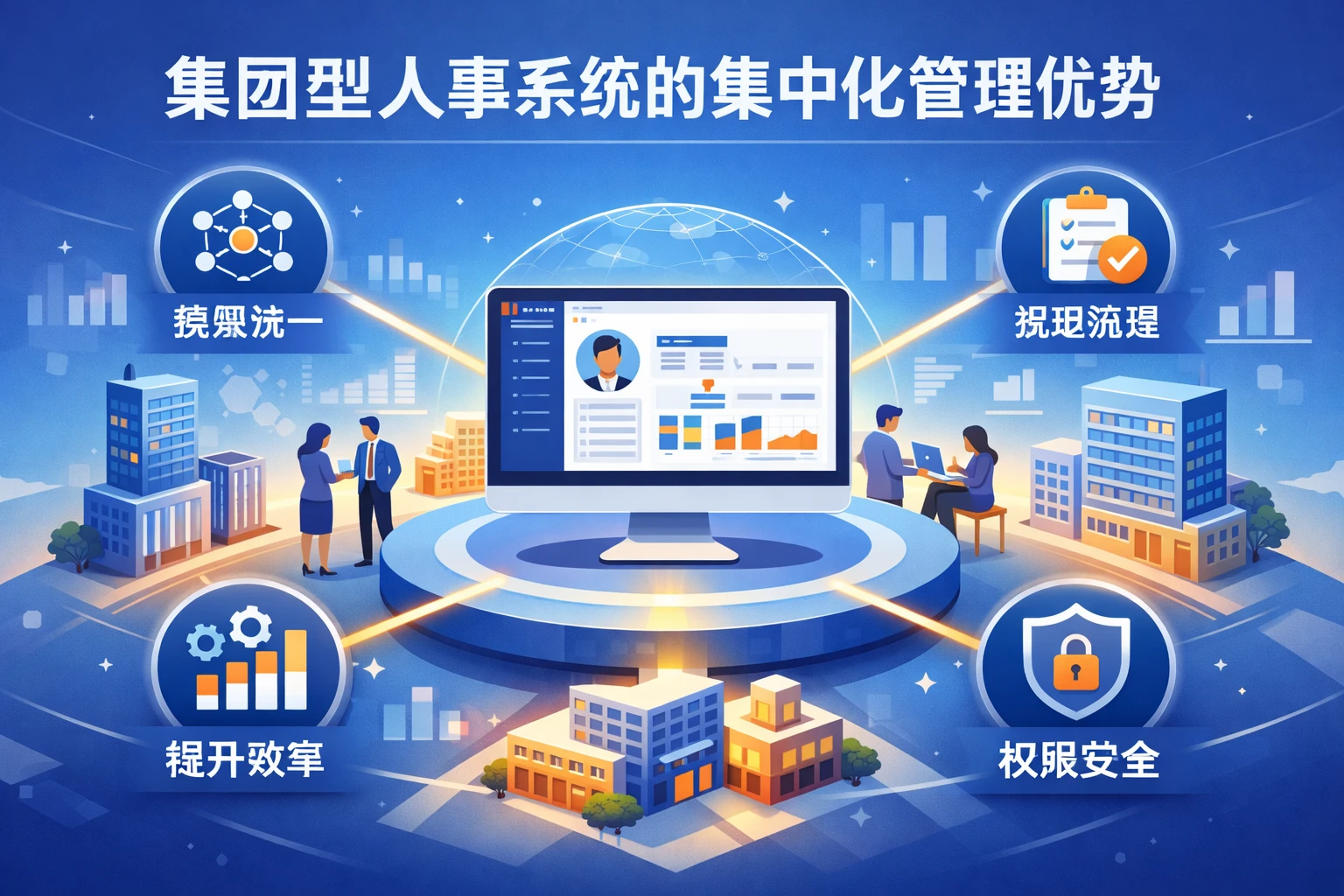 集团型人事系统的集中化管理优势