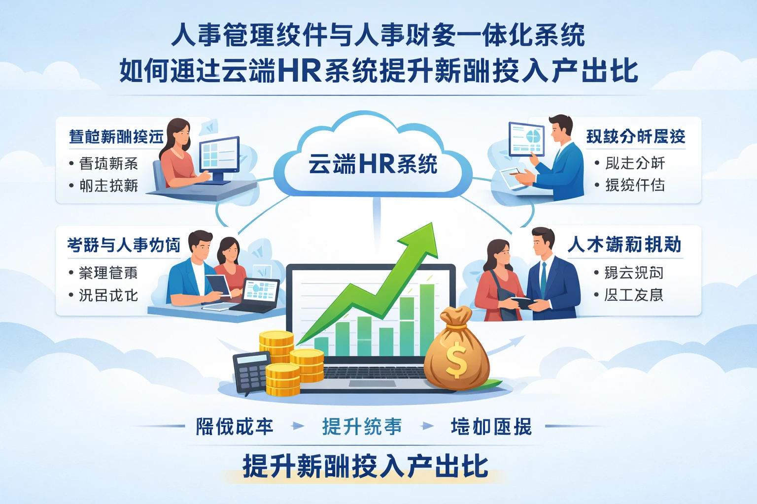 人事管理软件与人事财务一体化系统如何通过云端HR系统提升薪酬投入产出比