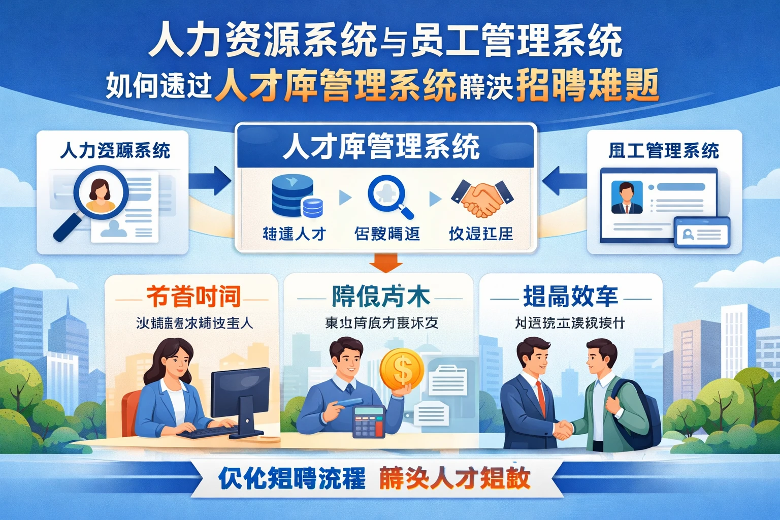人力资源系统与员工管理系统如何通过人才库管理系统解决招聘难题