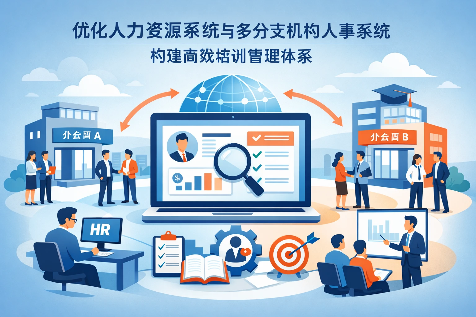 优化人力资源系统与多分支机构人事系统，构建高效培训管理体系