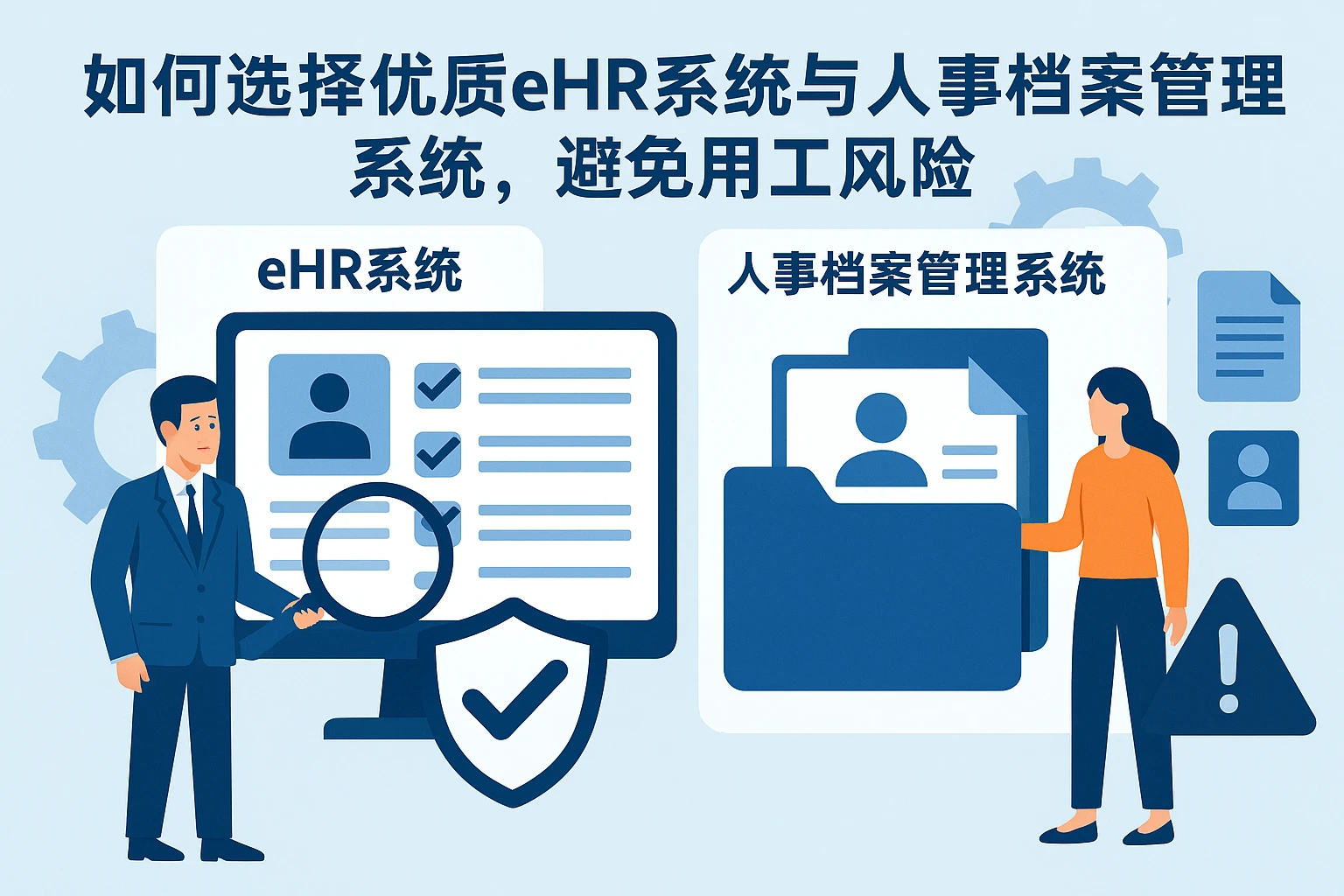 如何选择优质eHR系统与人事档案管理系统,避免用工风险