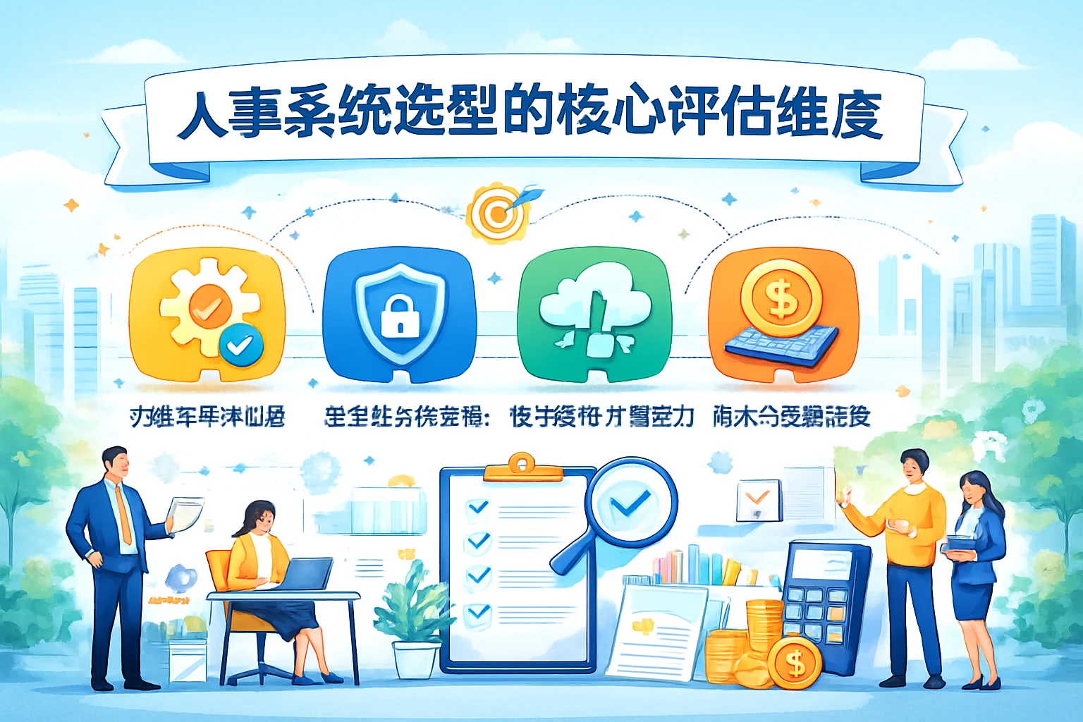 人事系统选型的核心评估维度