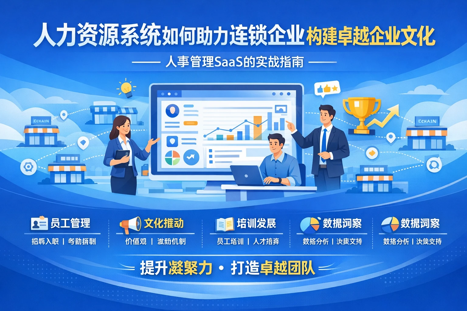人力资源系统如何助力连锁企业构建卓越企业文化——人事管理SaaS的实战指南