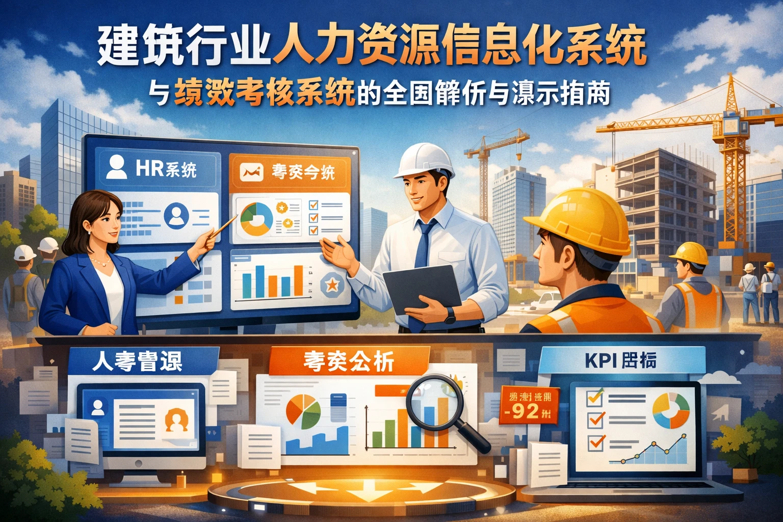 建筑行业人力资源信息化系统与绩效考核系统的全面解析与演示指南