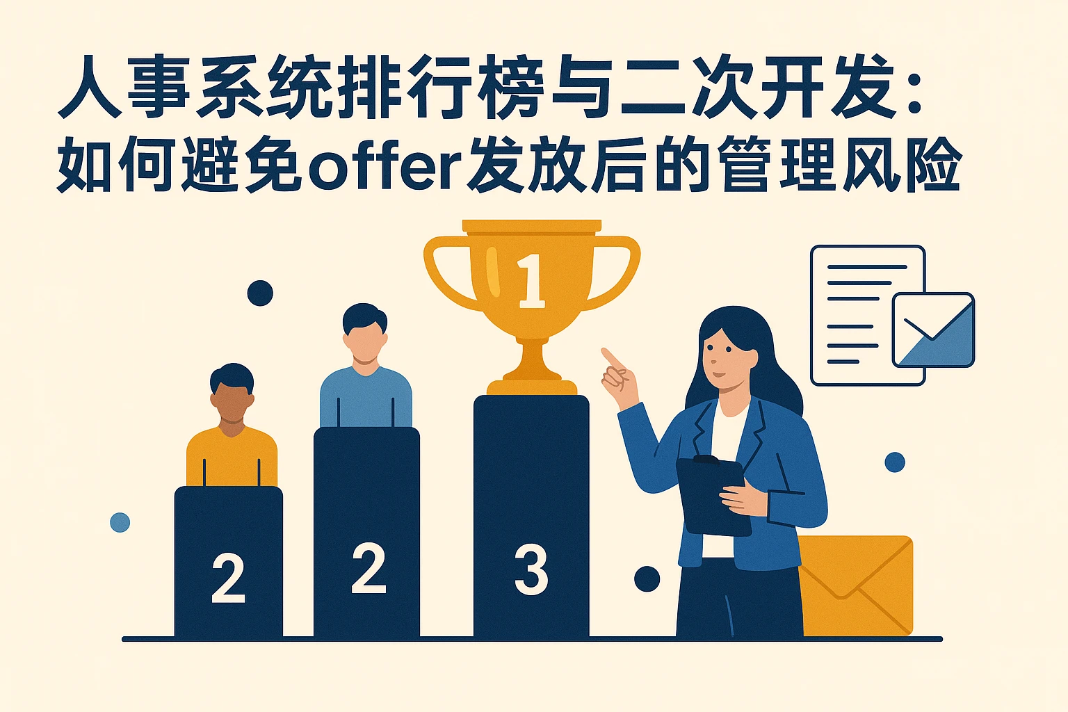 人事系统排行榜与二次开发:如何避免offer发放后的管理风险