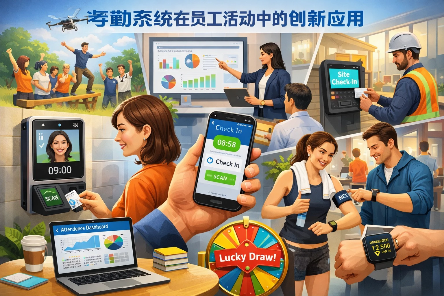 考勤系统在员工活动中的创新应用