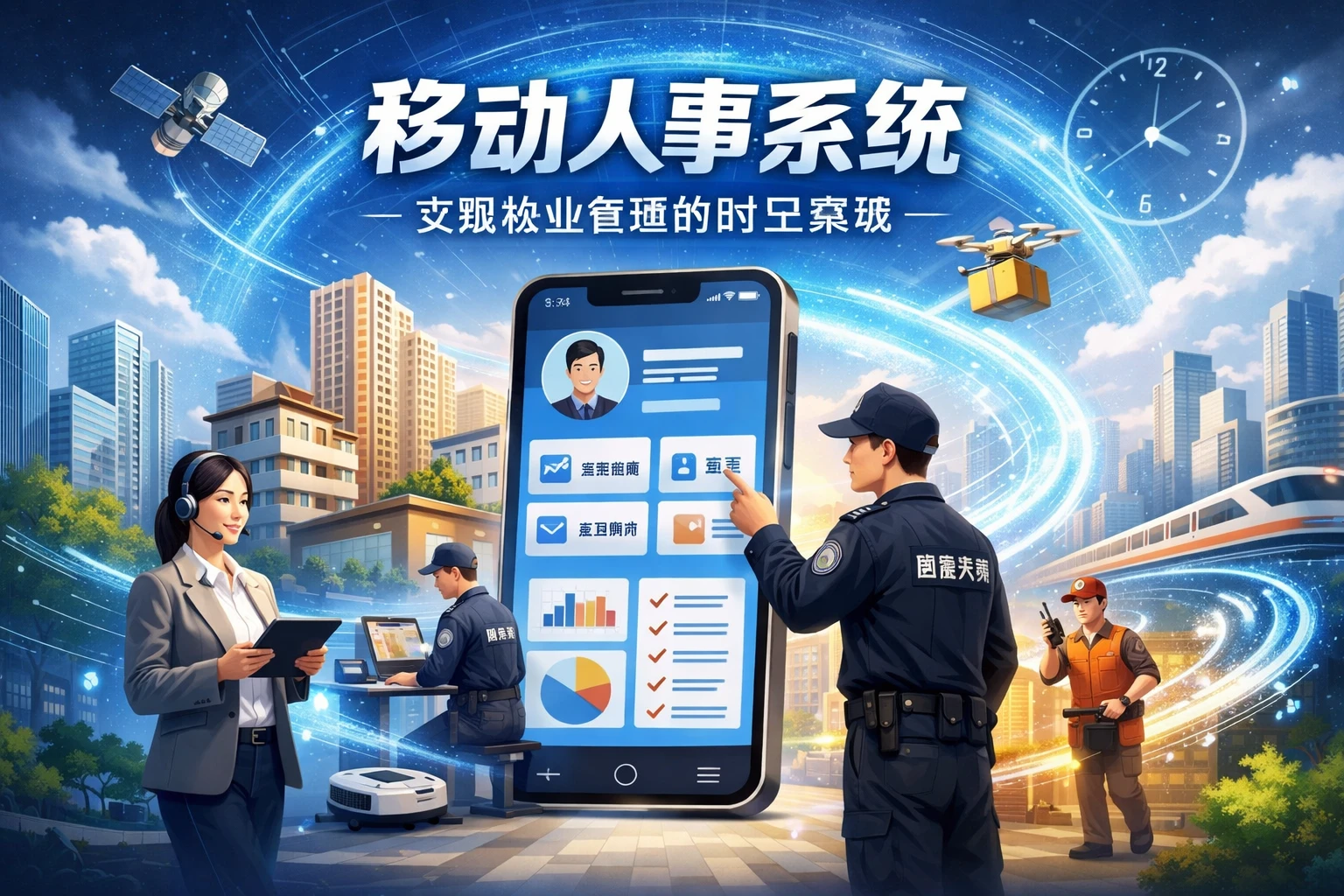 移动人事系统：实现物业管理的时空突破