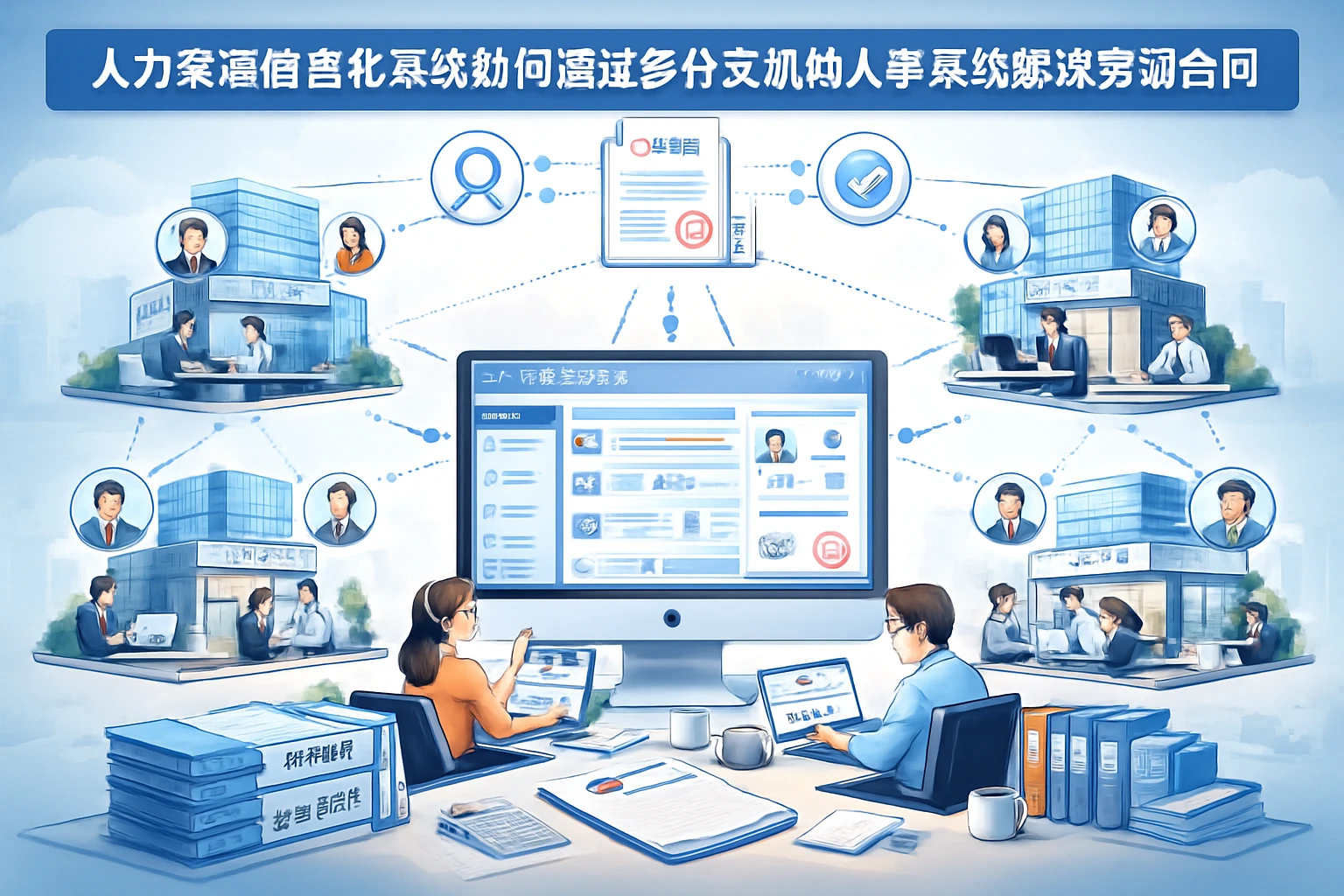 人力资源信息化系统如何通过多分支机构人事系统解决劳动合同管理难题