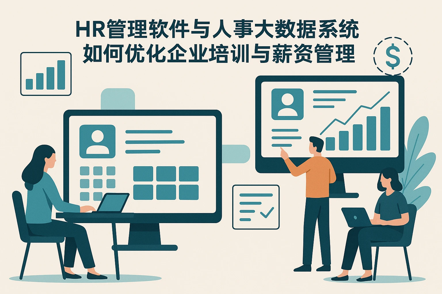 HR管理软件与人事大数据系统如何优化企业培训与薪资管理
