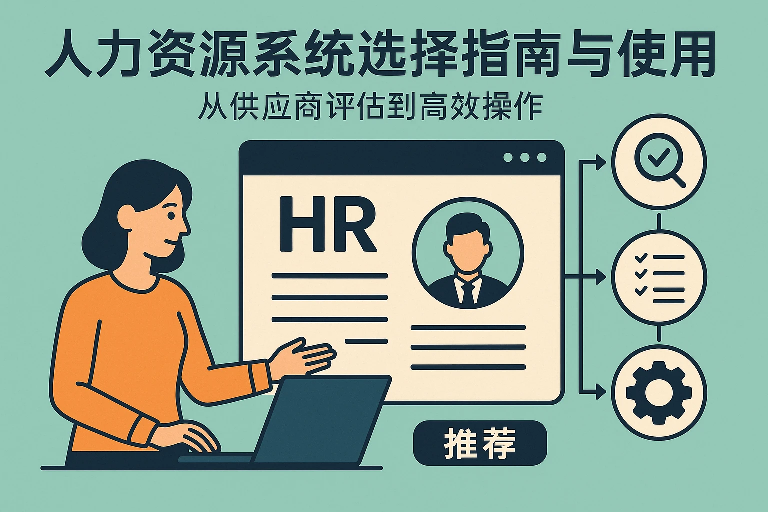 人力资源系统选择指南与使用教程:从供应商评估到高效操作